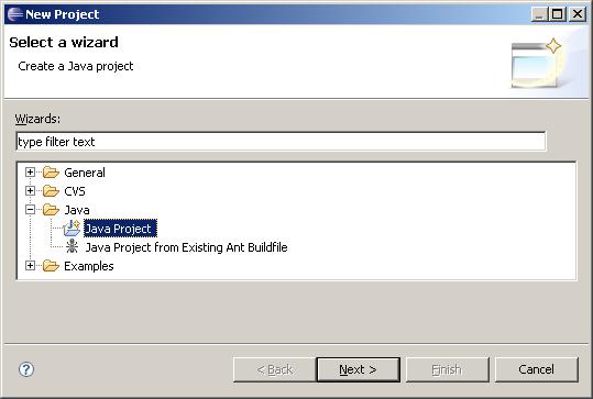 新建Java项目步骤1